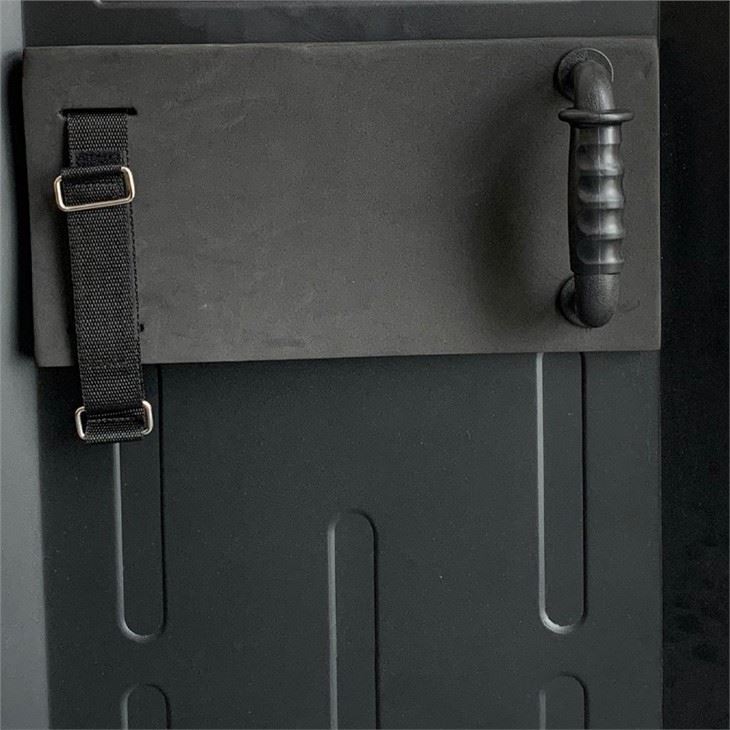Police Aluminum Anti Riot Shield Military Equipment With A Visor